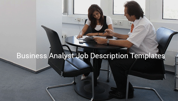 business analyst job description template