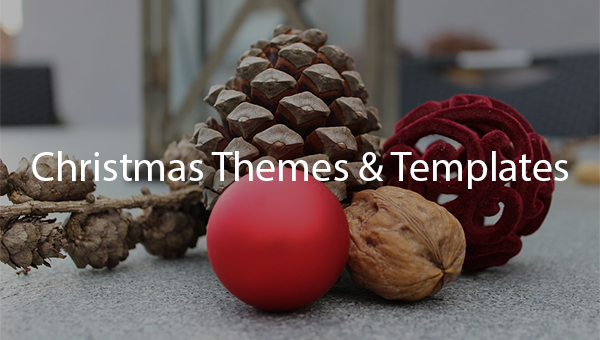 christmas themes templates