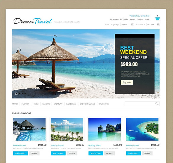 5 Hotel Magento Themes & Templates