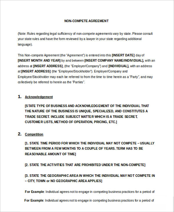 non-compete-agreement-template-27-free-word-pdf-format