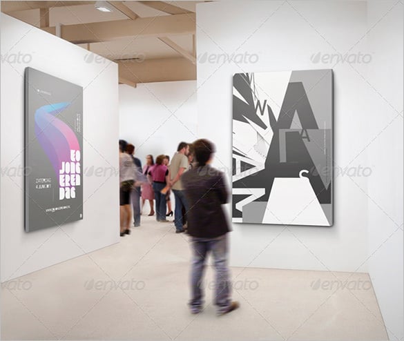 gallery poster mock up 7