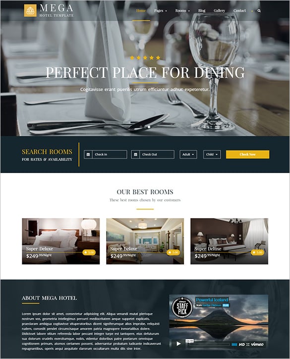 travel business bootstrap theme