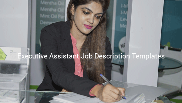 10+ Executive Assistant Job Description Templates - Free ...