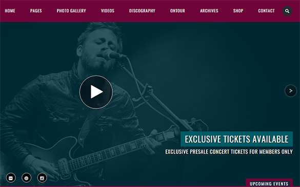 74+ Music WordPress Themes & Templates