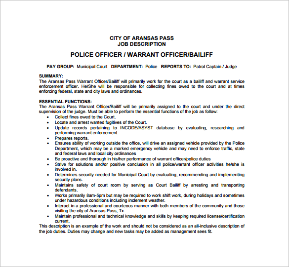 police-warrant-officer-job-description-example-template-free-download
