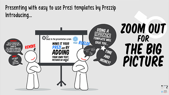 presenting with prezzip powerpoint template