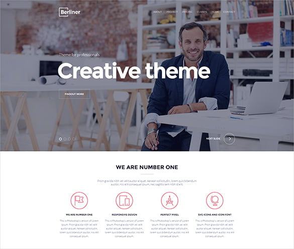 photography bootstrap html5 template