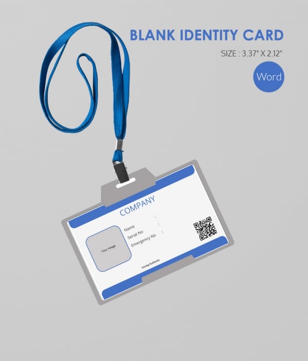 30+ Blank ID Card Templates - Free Word, PSD, EPS Formats ...