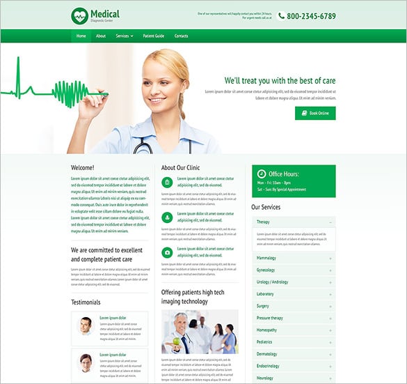 20 Medical  Bootstrap  Themes Templates  Free  Premium 