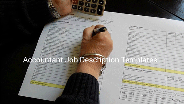 12+ Accountant Job Description Templates - Free Sample, Example, Format ...