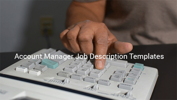 account manager job description template