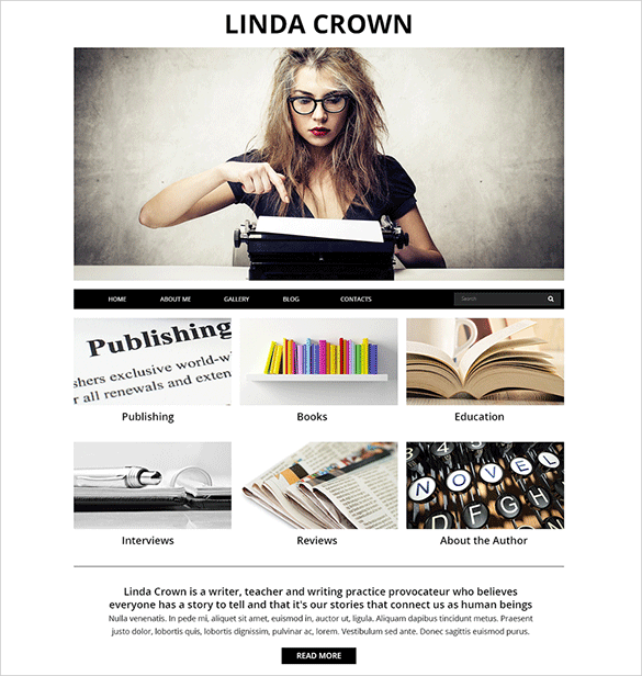 17+ Writer Blog Themes & Templates