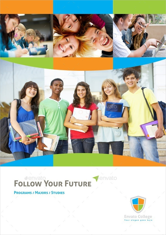 educational graduation brochure template indesign download