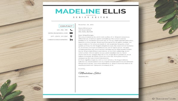 medical cover letter template