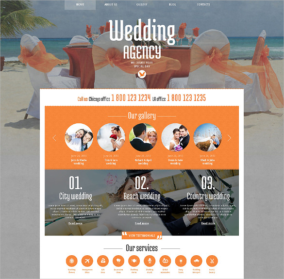 31+ Wedding WordPress Themes & Templates | Free & Premium Templates