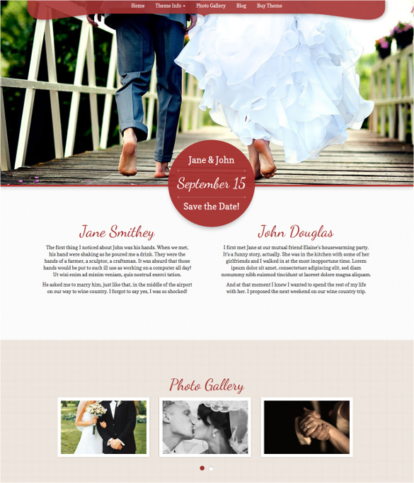 16+ Wedding WordPress Themes & Templates