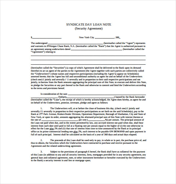 Sample Mortgage Note Sample Mortgage Note