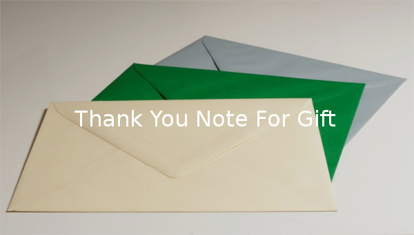 thank you note for gift thank you note for gift