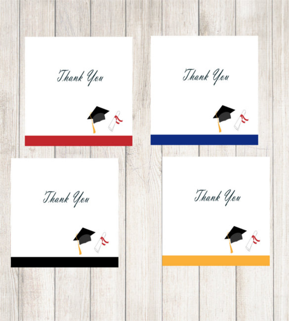 15+ Graduation Thank You Notes Free Sample, Example, Format Download!