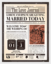 Wedding-Invitation-Old-Newspaper-Template-Download