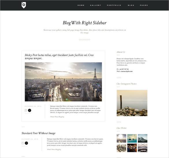 30+ Photography Blog Themes & Templates | Free & Premium Templates