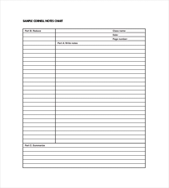 cornell note template pdf1