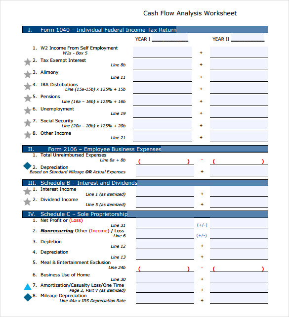 12+ Cash Flow Analysis Templates - Word, PDF, Google Docs, Apple Pages