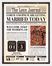 Journal-Wedding-Newspaper-Front-Page-Template