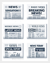 Vector-EPS-Format-Newspaper-Headline-Template-