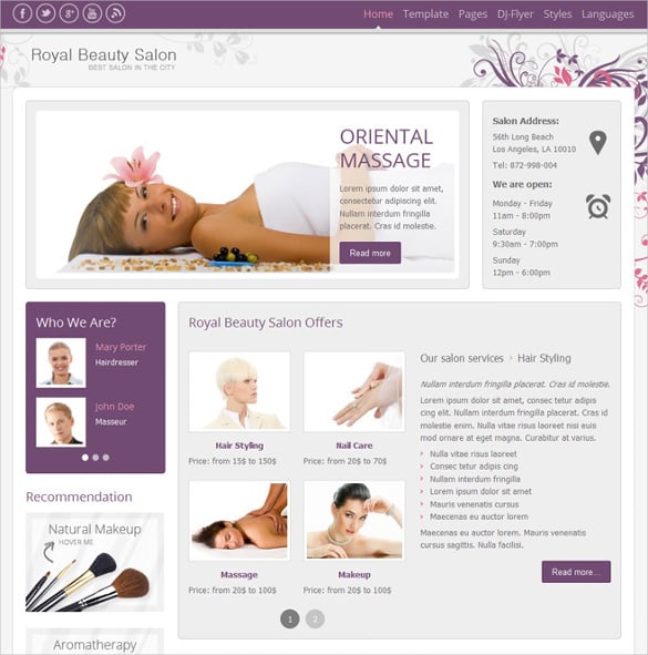 Aromatherapy Website