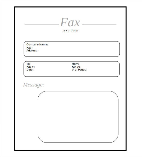 fax cover sheet 13 free word pdf documents download