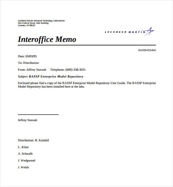Memo Template - 17+ Free Word, PDF Documents Download ...