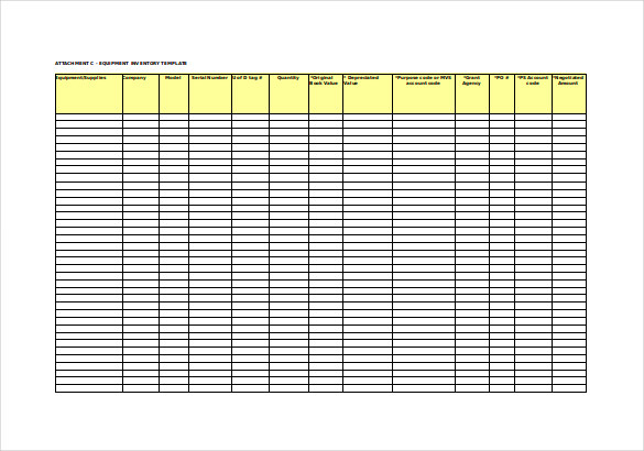 Inventory Template 25  Free Word Excel PDF Documents Download