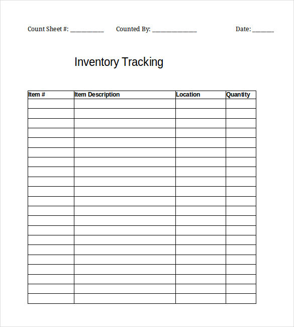 Inventory Template 25 Free Word Excel PDF Documents Download 