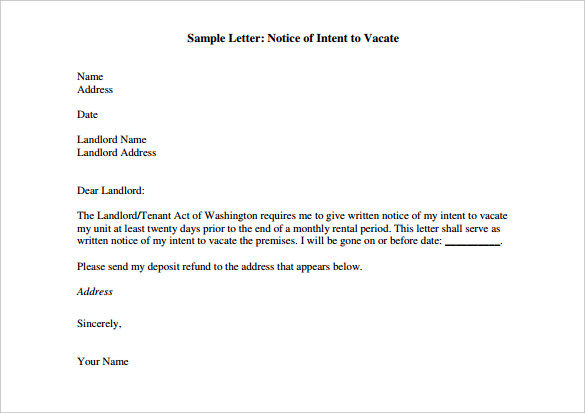 Letter of Intent – 10+ Free Word, PDF Documents Download 