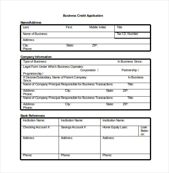 Application Templates 20+ Free Word, Excel, PDF Documents Download