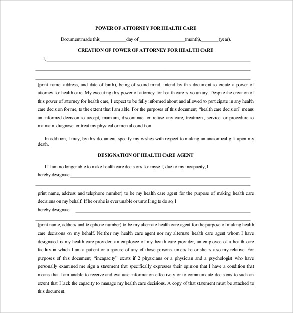 18+ Power of Attorney Templates - PDF, DOC