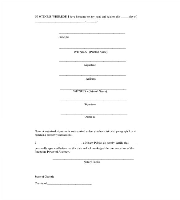 financial power of attorney packet pdf ffile download