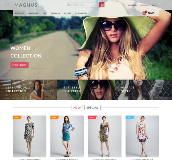 13+ Responsive ZenCart Themes & Templates