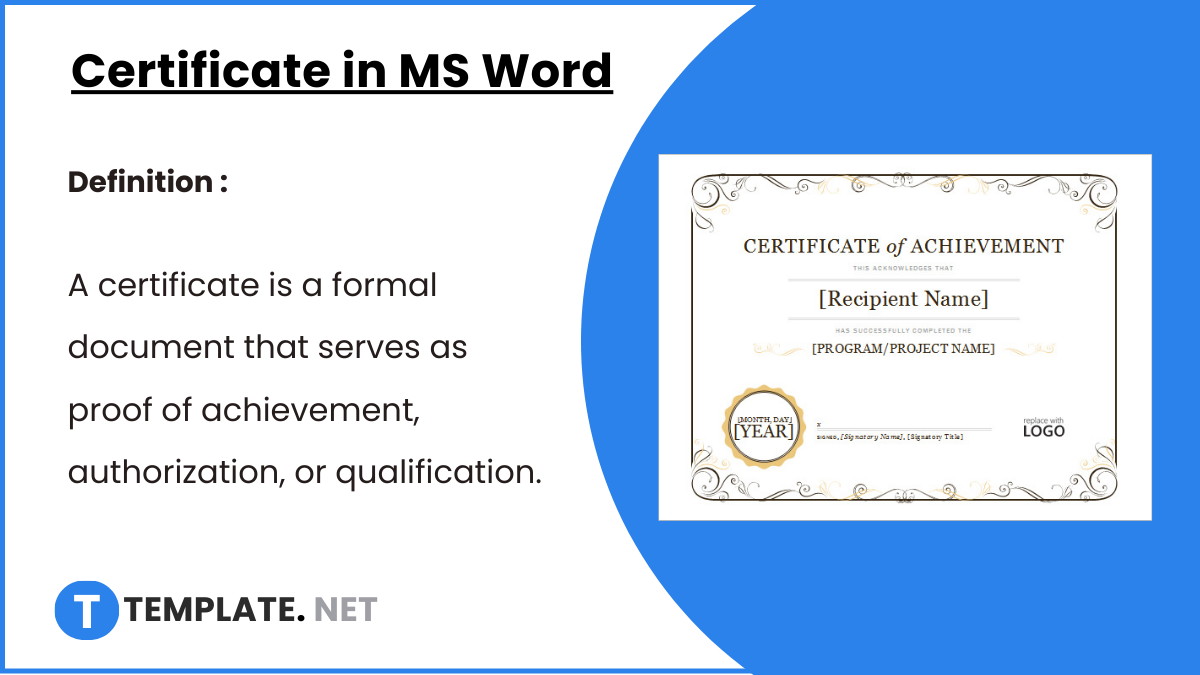 How To Edit A Certificate Template In Word Infoupdate