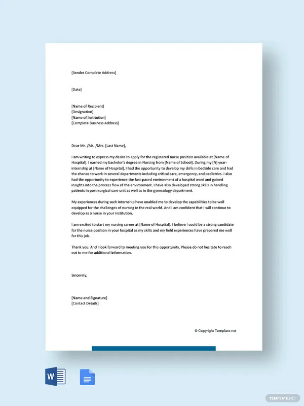 Entry Level Cover Letter Template - 18+ Free Sample, Example, Format ...