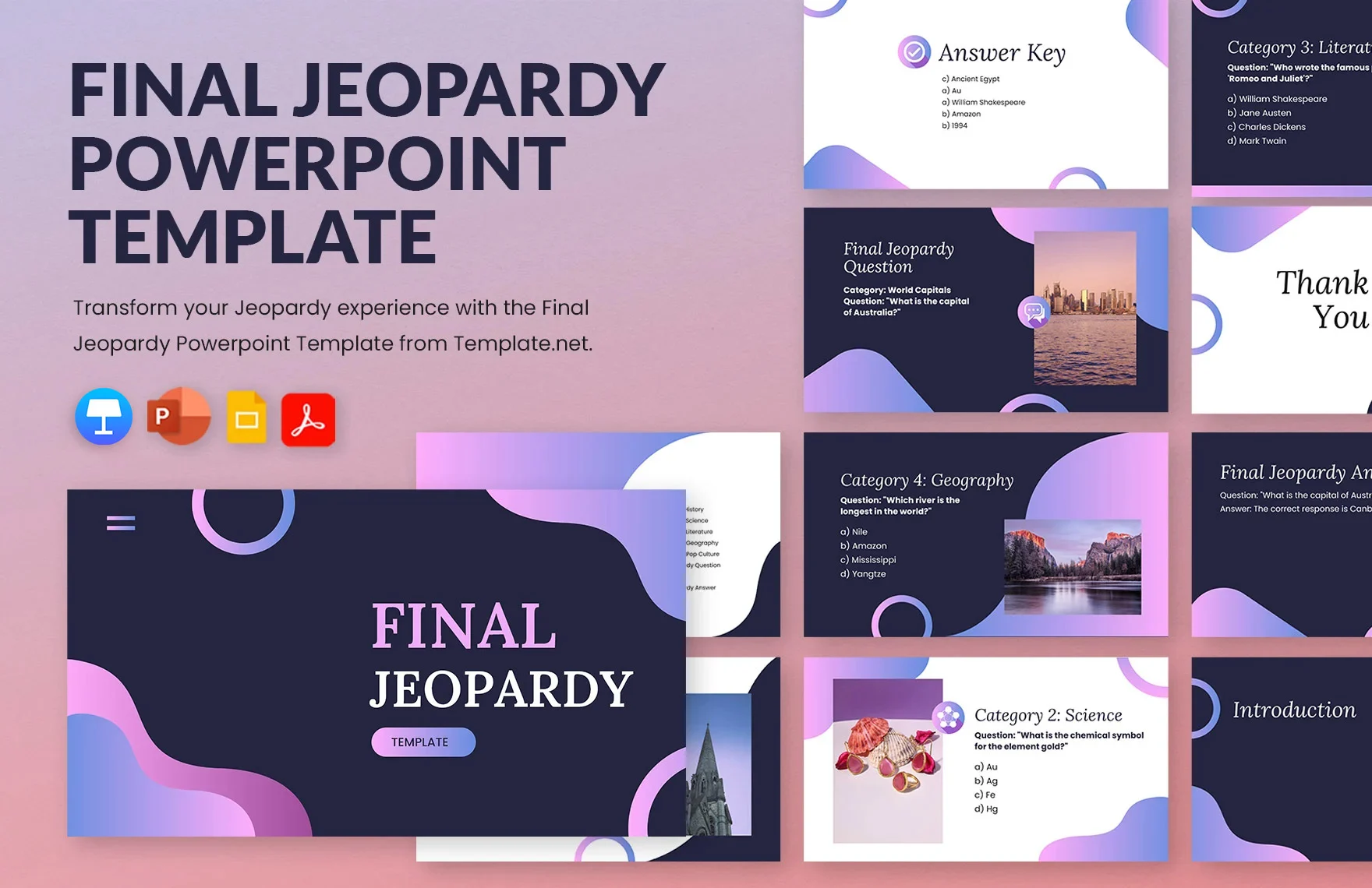 final jeopardy powerpoint template