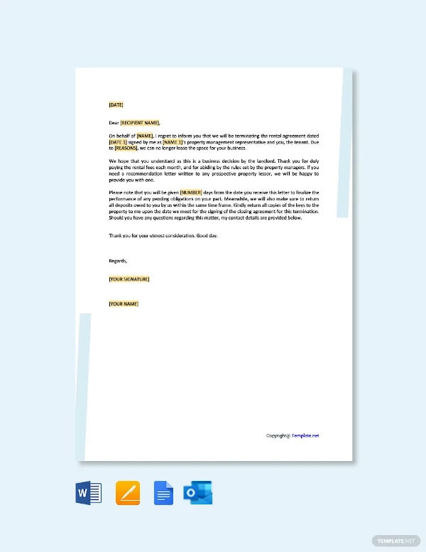 Employee Termination Letter - 27+ Free Word, PDF Documents Download