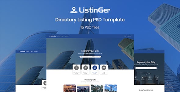listinger directory listing template