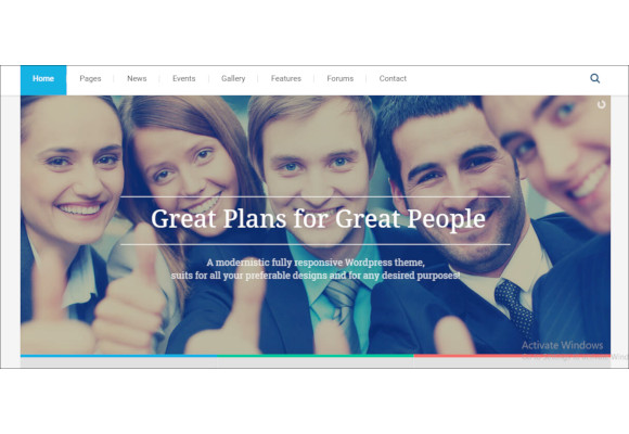 political campaign party blog responsive wordpress theme