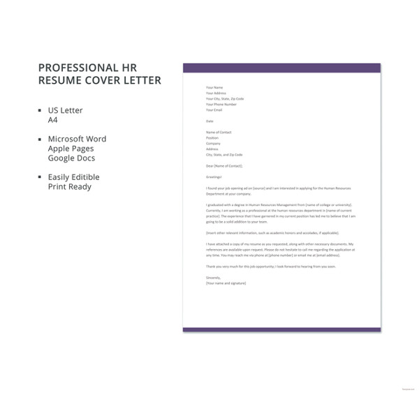 Professional Employment Cover Letter Template - Product Review (600 x 566 Pixel)