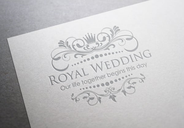 royal wedding logo