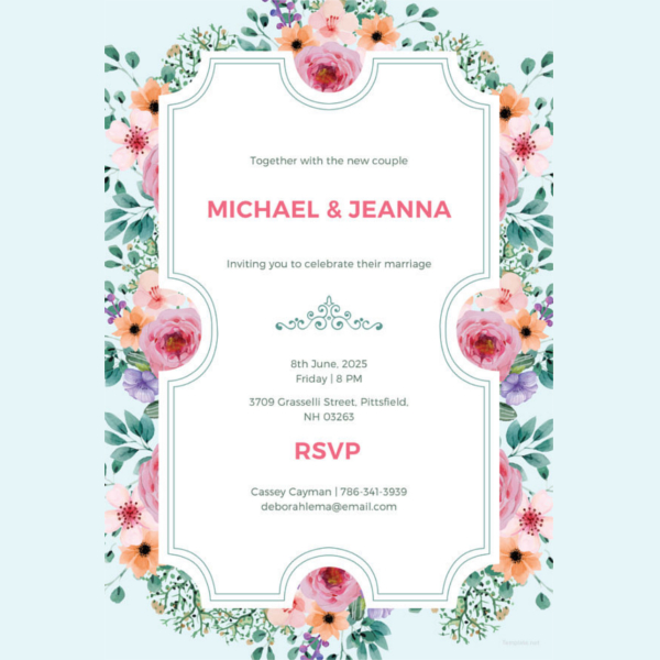 wedding-ticket-invitation-template