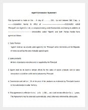Agent Commission Agreement Template