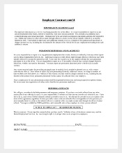 Dental Employee Contract Agreement